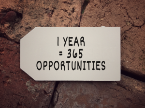 1 year =365 opportunities